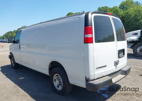 2019 Chevrolet Express 2500 Work Van из США, поврежденный, VIN 1GCWGBFP4K1204822